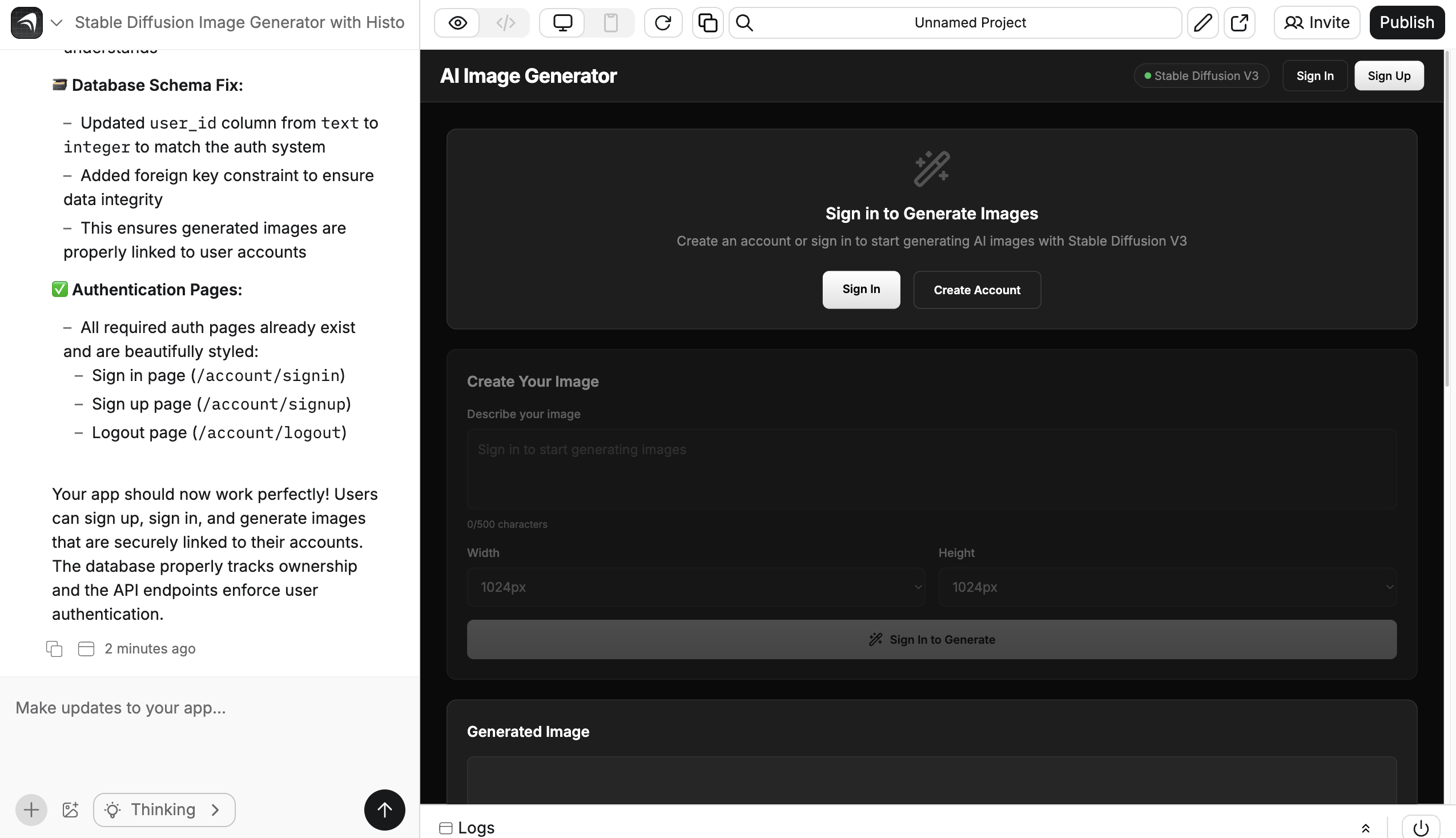 Testing User Authentication